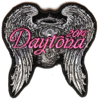 Daytona 2014 Angel Wings Patch Daytona 2014 Angel Wings Patch